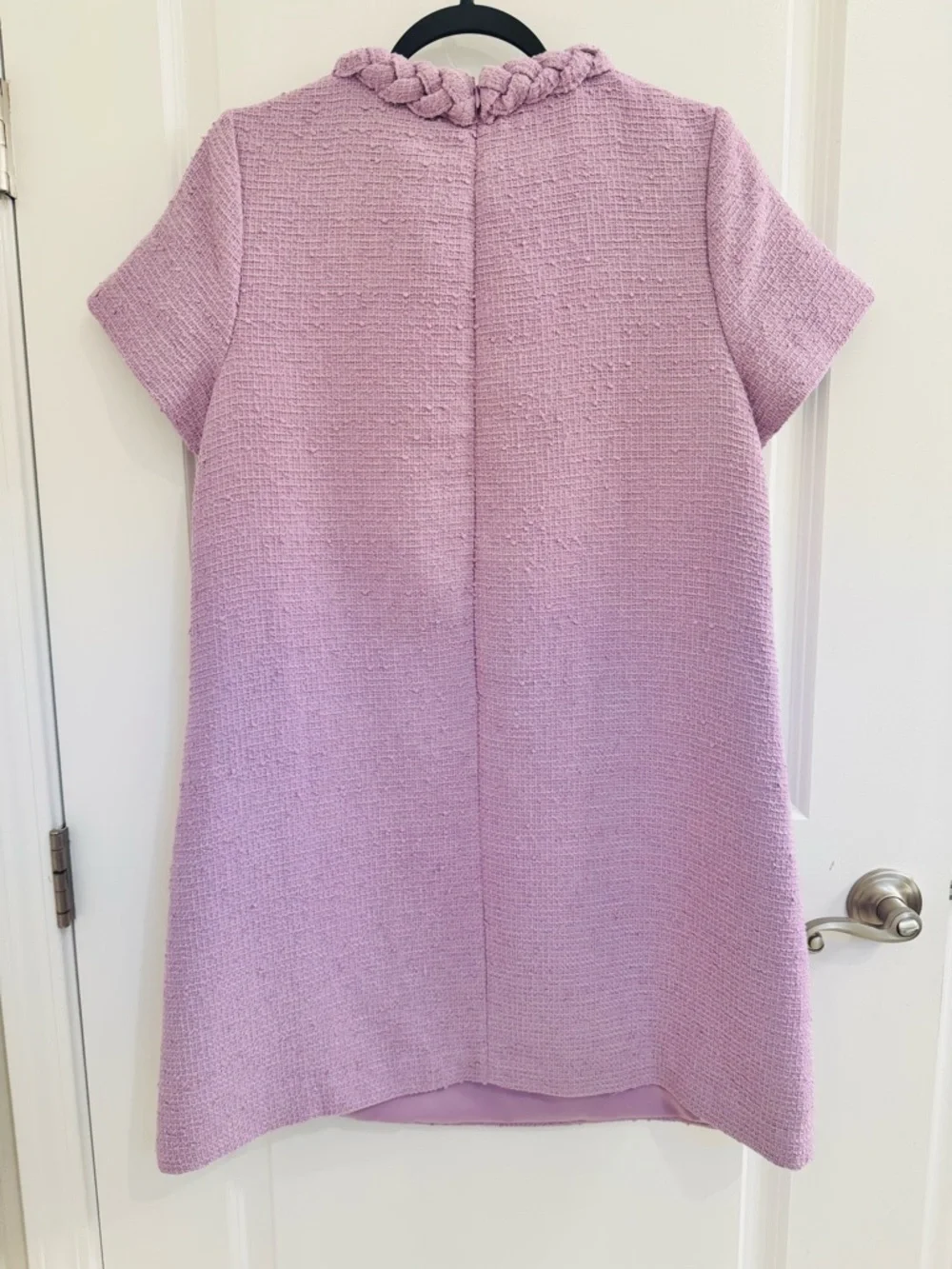 Tuckernuck Lilac Braided-Trim Jackie Mini Dress M - Picture 3 of 4